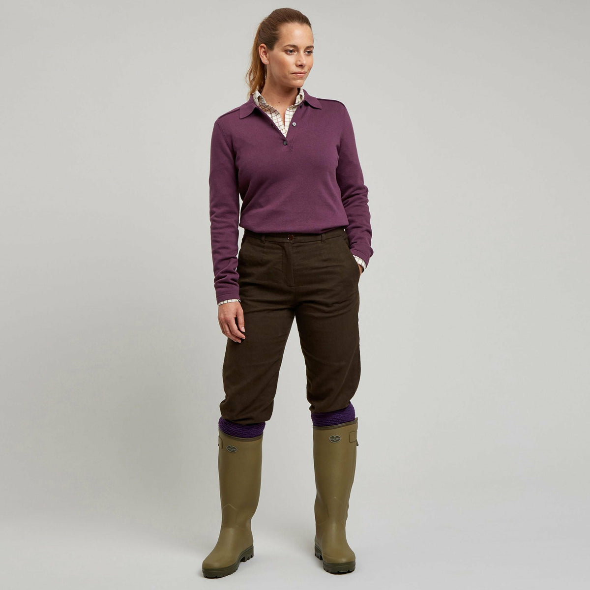 Malmesbury Lady Breeks Chameau Green