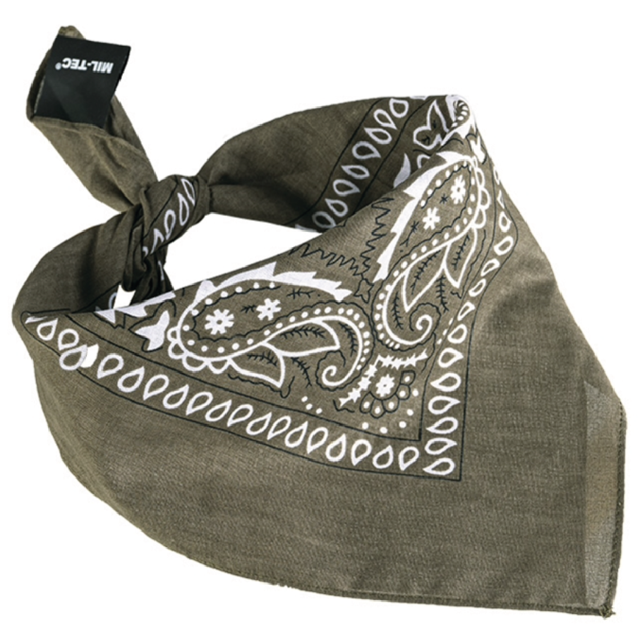 Snusnäsduk/Bandana grön