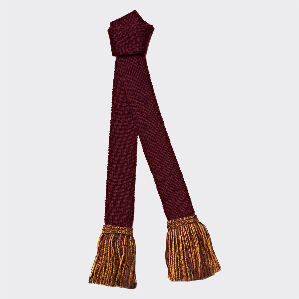 Garter Merino Burgundy