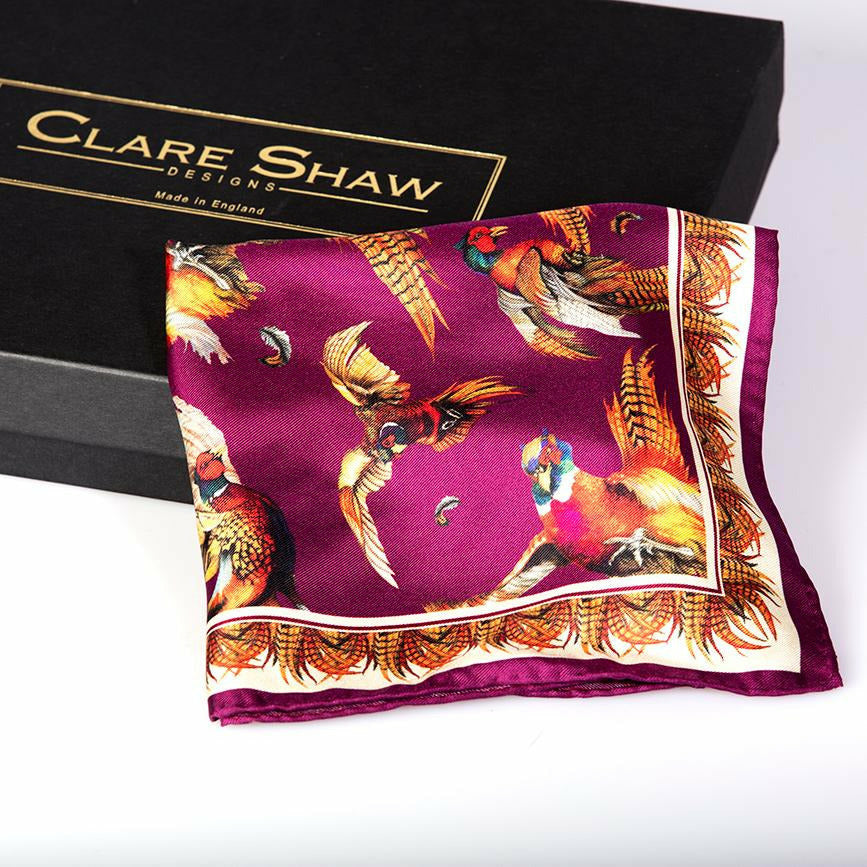 Pocket Square Mulberry