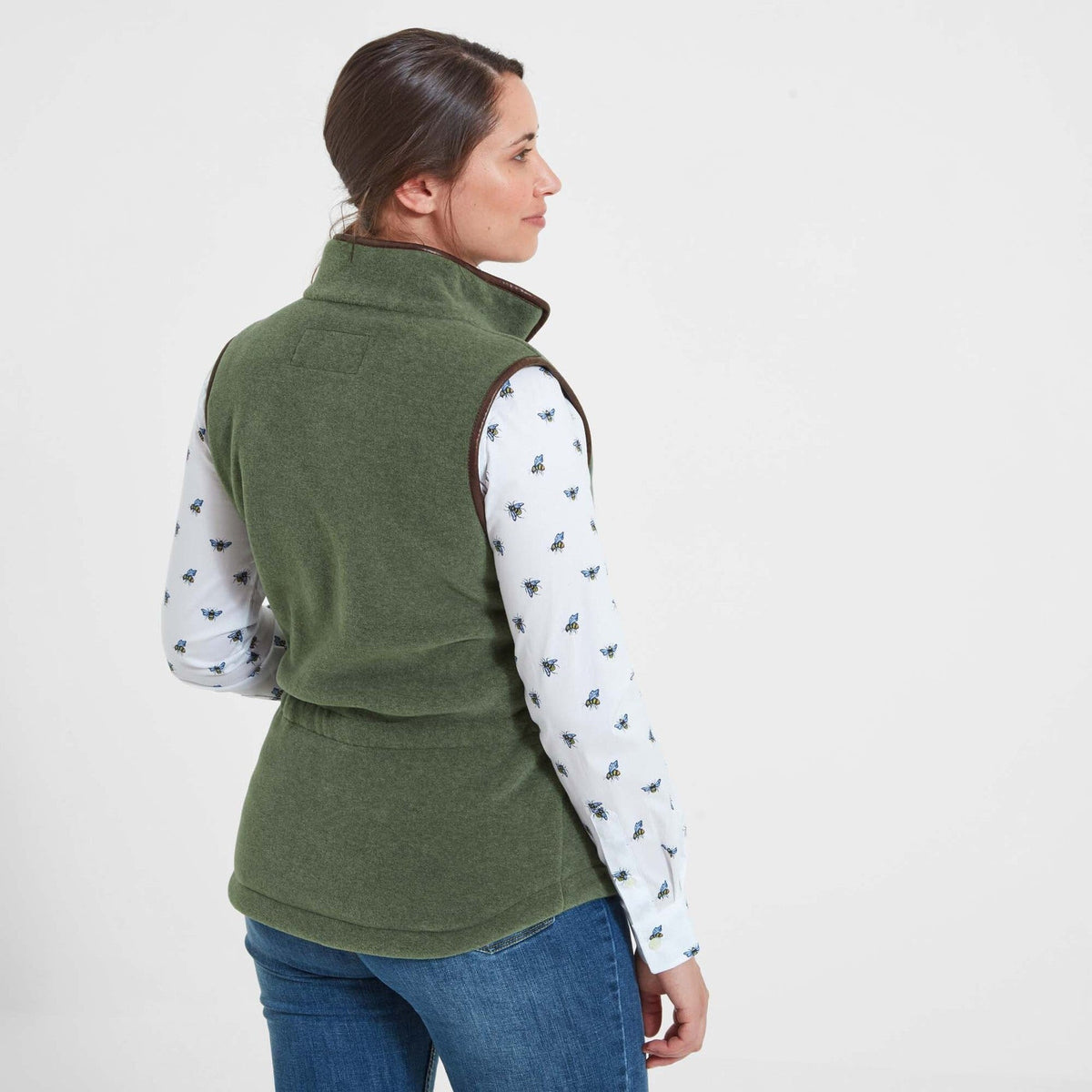 Lyndon Fleece Gilet Cedar Green
