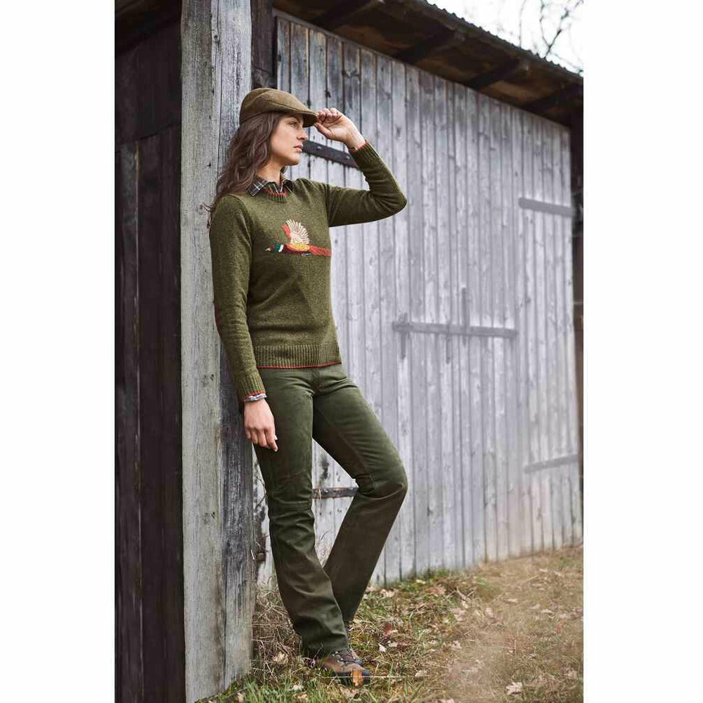 Damtröja med Fasanmotiv