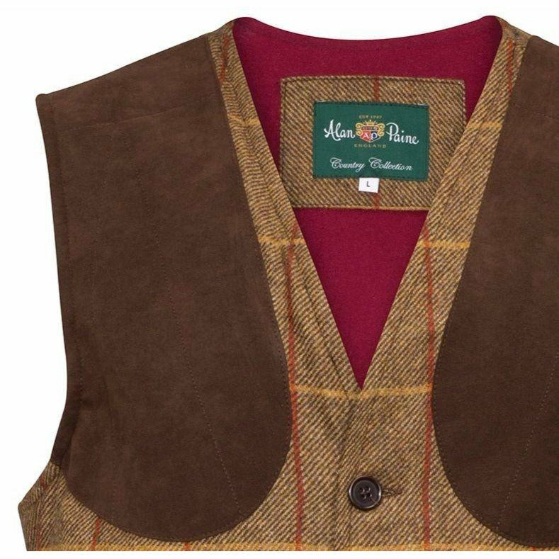 Surrey Shooting Waistcoat Chestnut - STORLEK XL