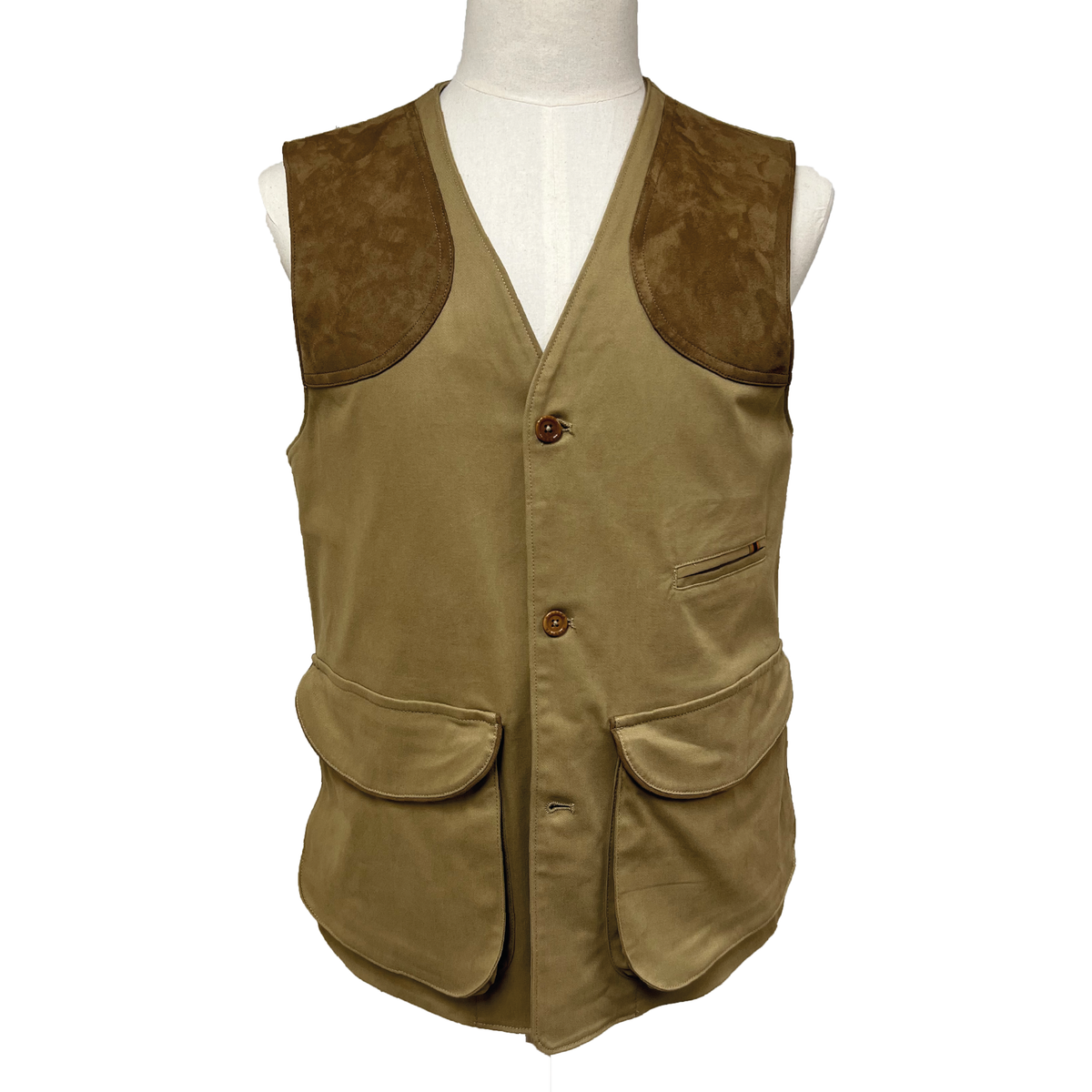 Classic Cotton Vest Prarie Sand